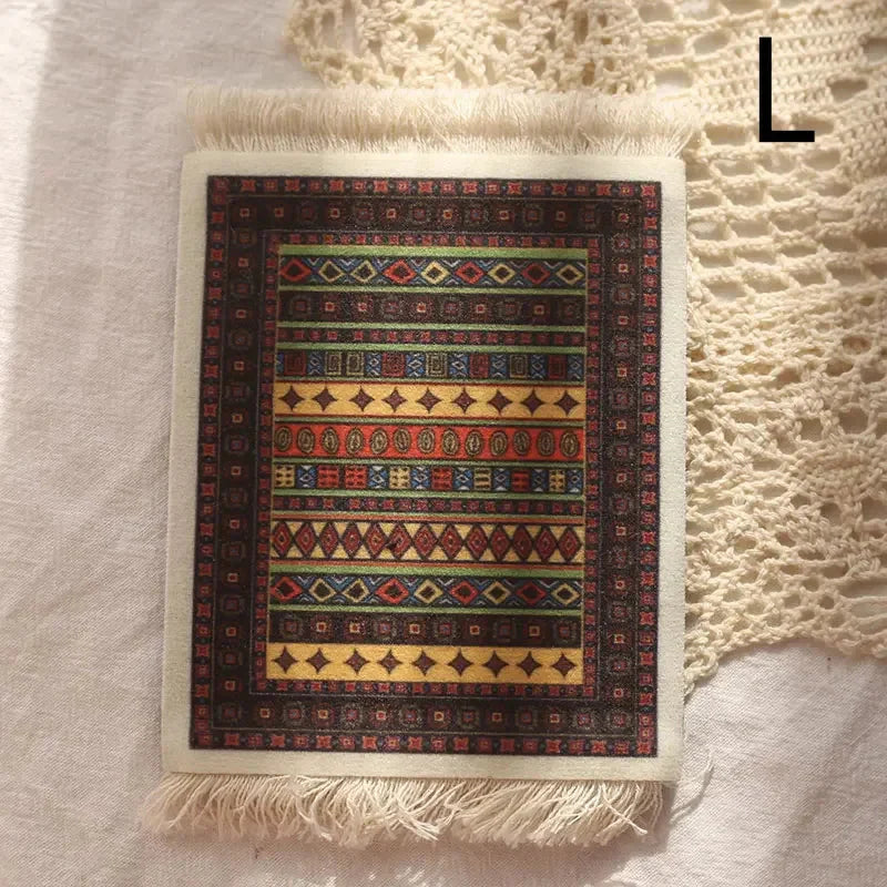 LUXHOME Persian Tassel Coasters