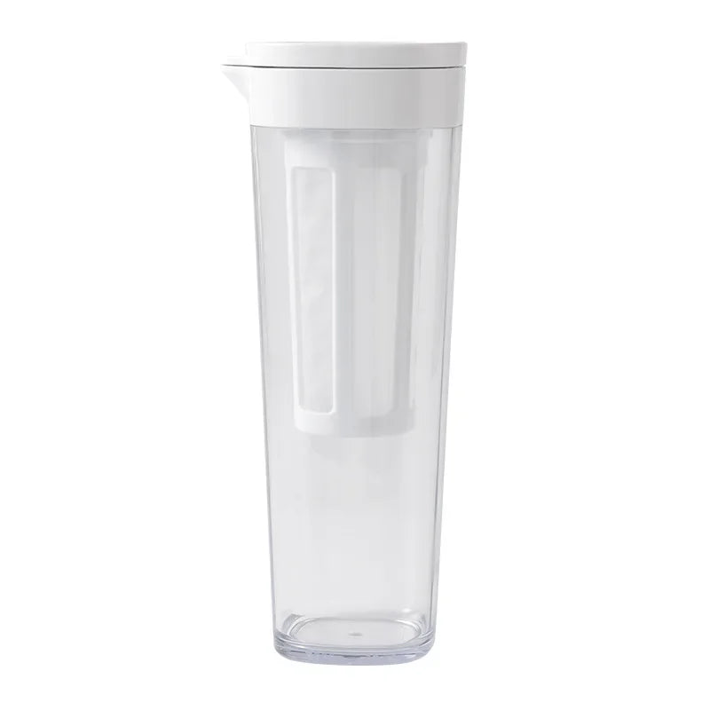 Rotating Seal Cold Brew Pitcher with Removable Infuser  Cute Water Bottle  Water Bottle with Straw