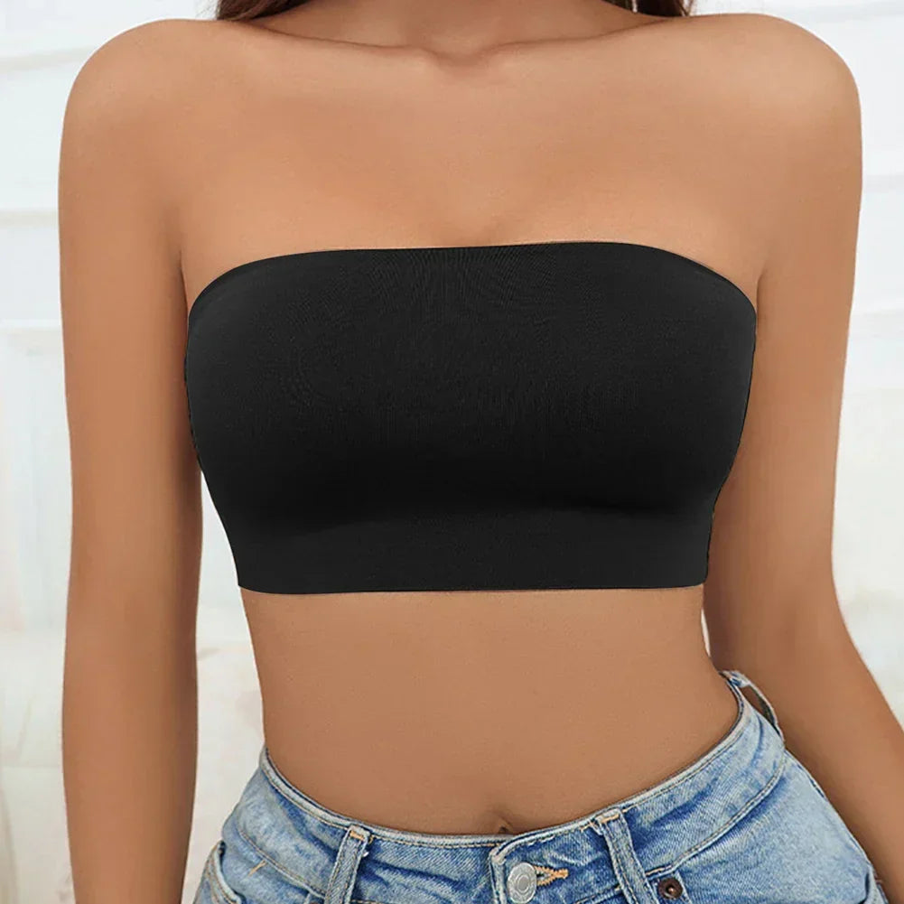 Seamless Strapless Bra 3Pc Set