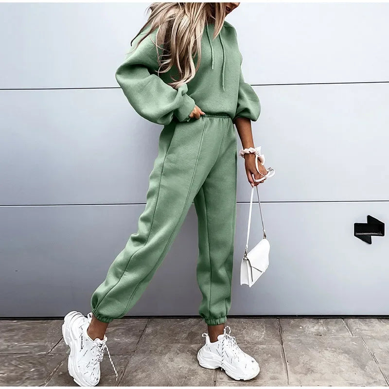 Hannah Hooded Tracksuit 2 Pc Set
