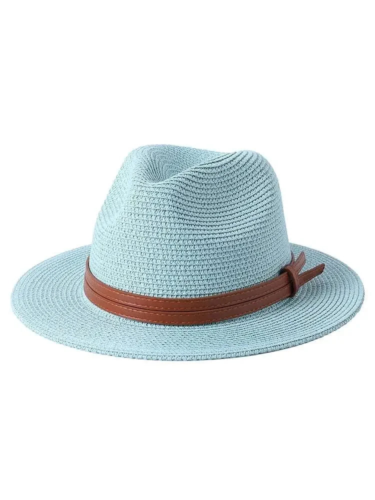 Panama Women/Men Wide Brim Beach Hat UV Protection