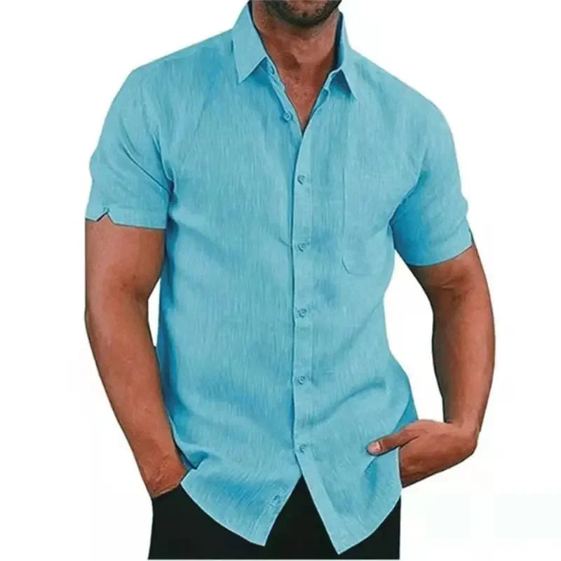 Men Short Sleeve Gym Soccer Shirts Linen Sport Running Shirt Breathable Jogging Training Shirt Gymwear Quick Dry Fitness Shirts