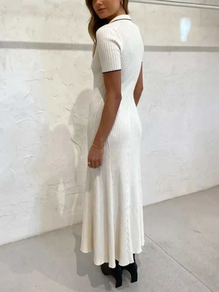Madeline Short Sleeve Midi Dress