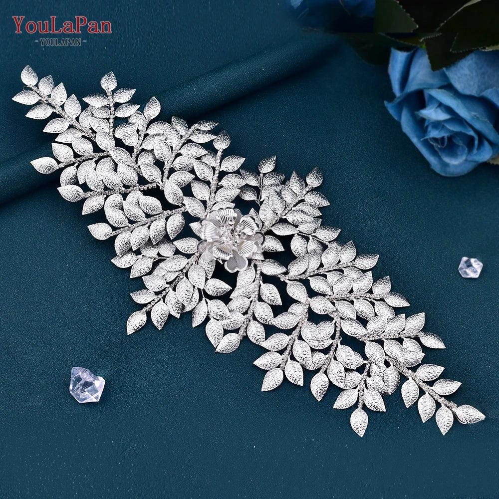 YouLaPan HP496 Fashion Woman Headband Rhinestone Bridal Headpiece Wedding Hair Accessories Bride Tiara Pageant Headdresses