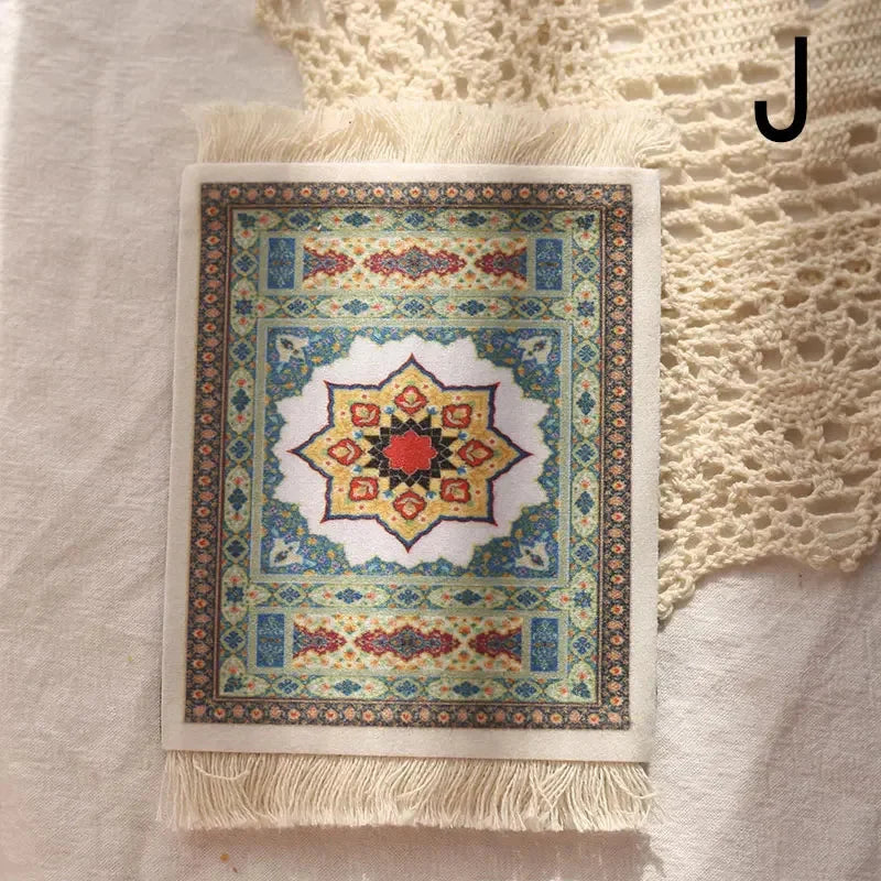 LUXHOME Persian Tassel Coasters