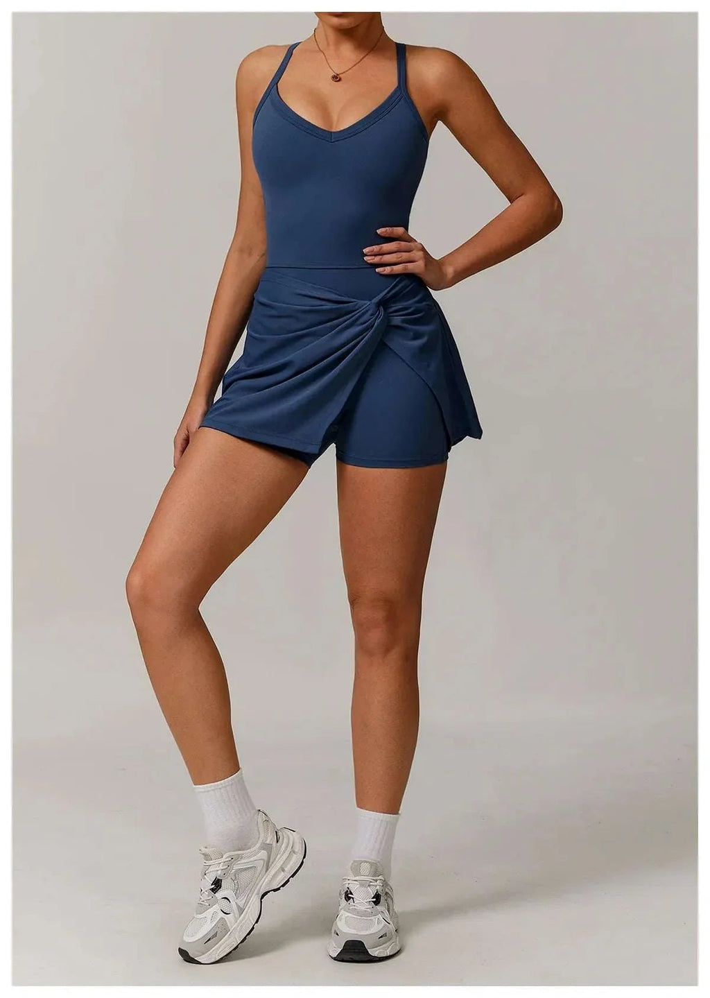 Tennis Crossback Push Up Dress