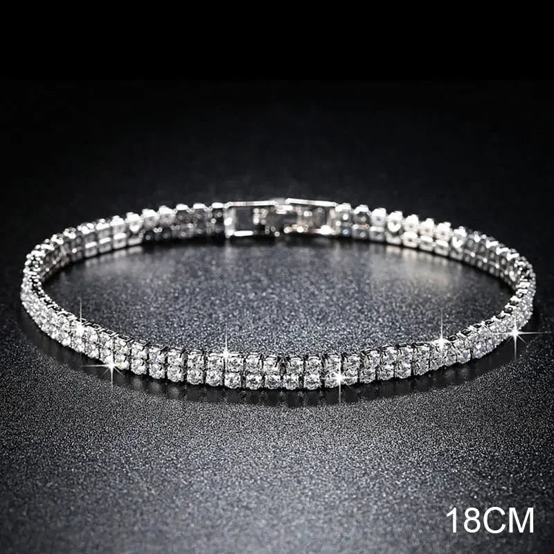 Iced Out Tennis Bracelet Collection