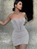 Mariah Strapless Mini Dress