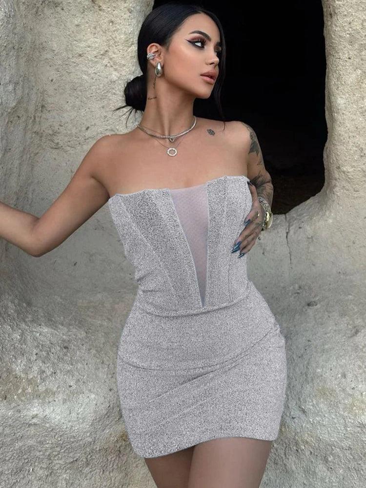 Mariah Strapless Mini Dress