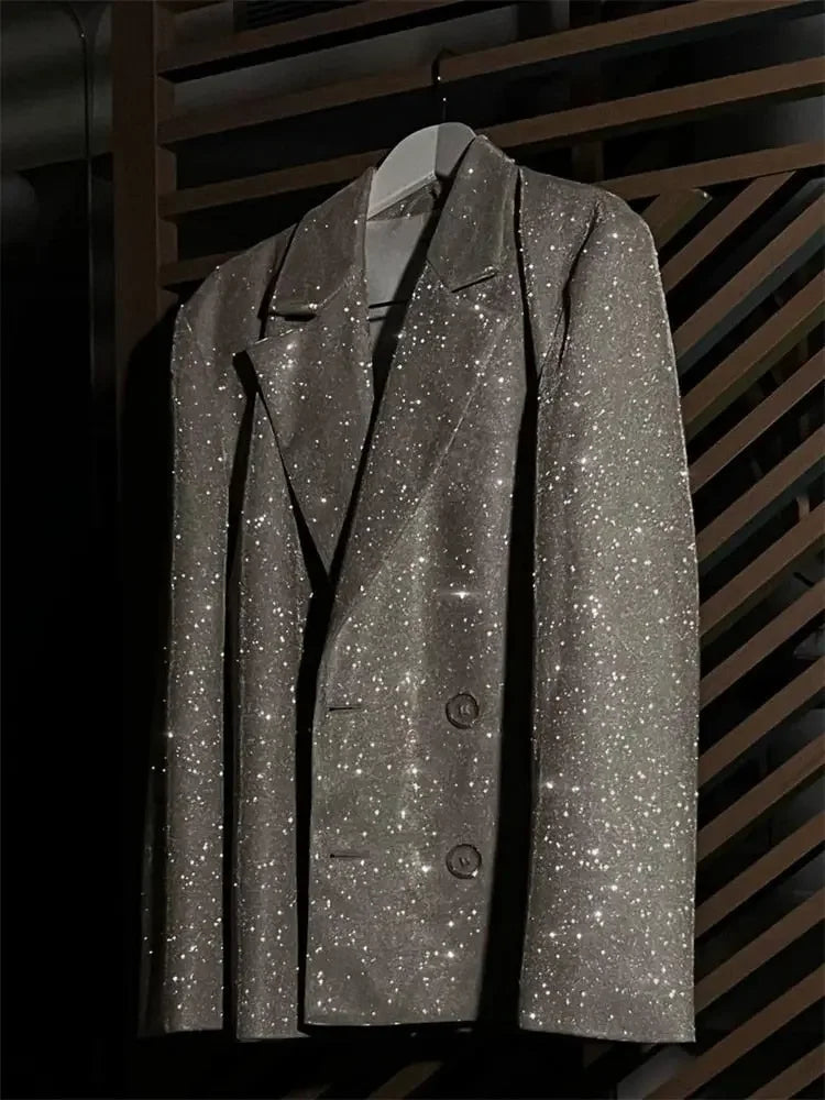 Glitz Blazer & Pants Matching Set