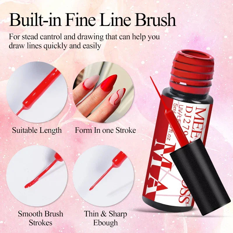Professional Gel Nail Polish 28 Colors