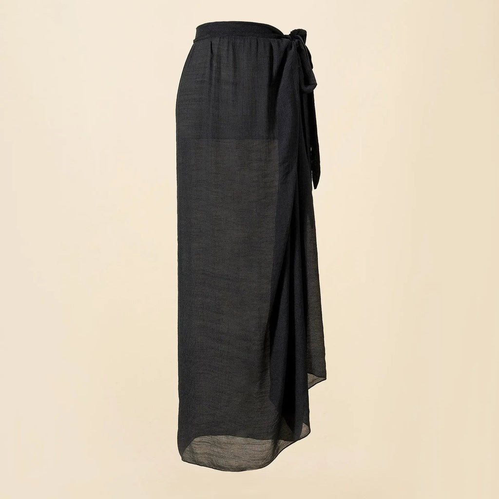 Sassy Slit Sarong Coverup