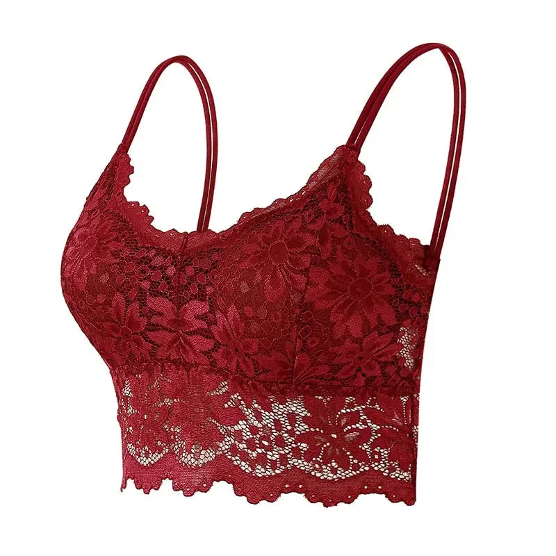 Comfortable Lace Wireless Lingerie Seamless Bra