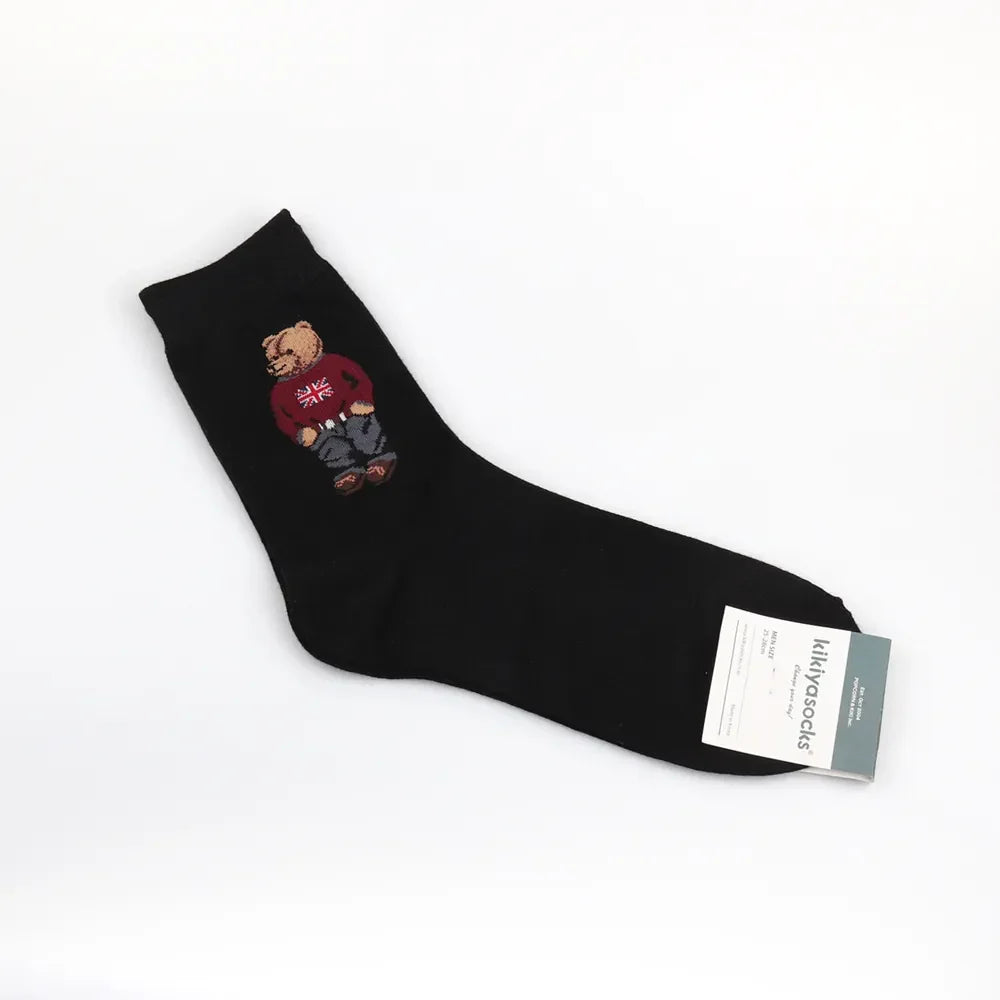 Gentleman Bear Men's Socks- 1pair