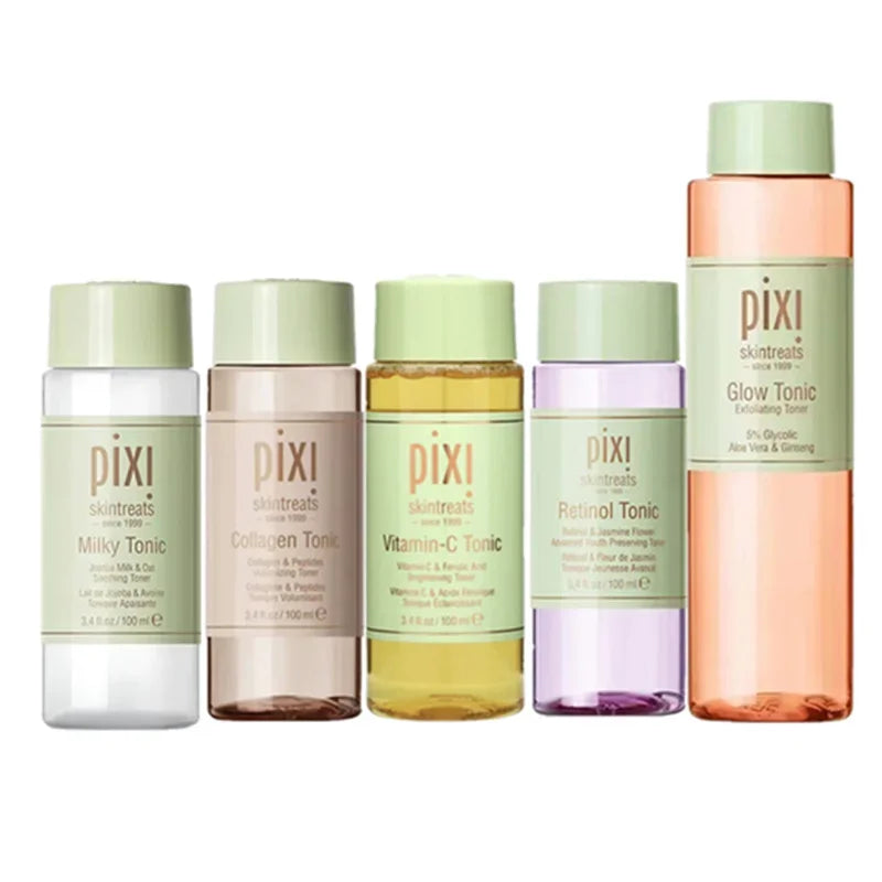 Pixi Glow Tonic Facial Toner Revitalizing Luminous Moisturizing Whitening Acne Removing Secondary Cleaning Water Plant Essence10