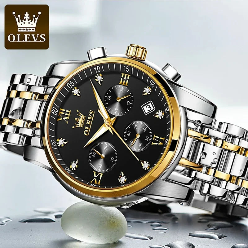 Chronograph Luminous Quartz Watch