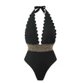 Women's Tummy Control Halter Swimsuit