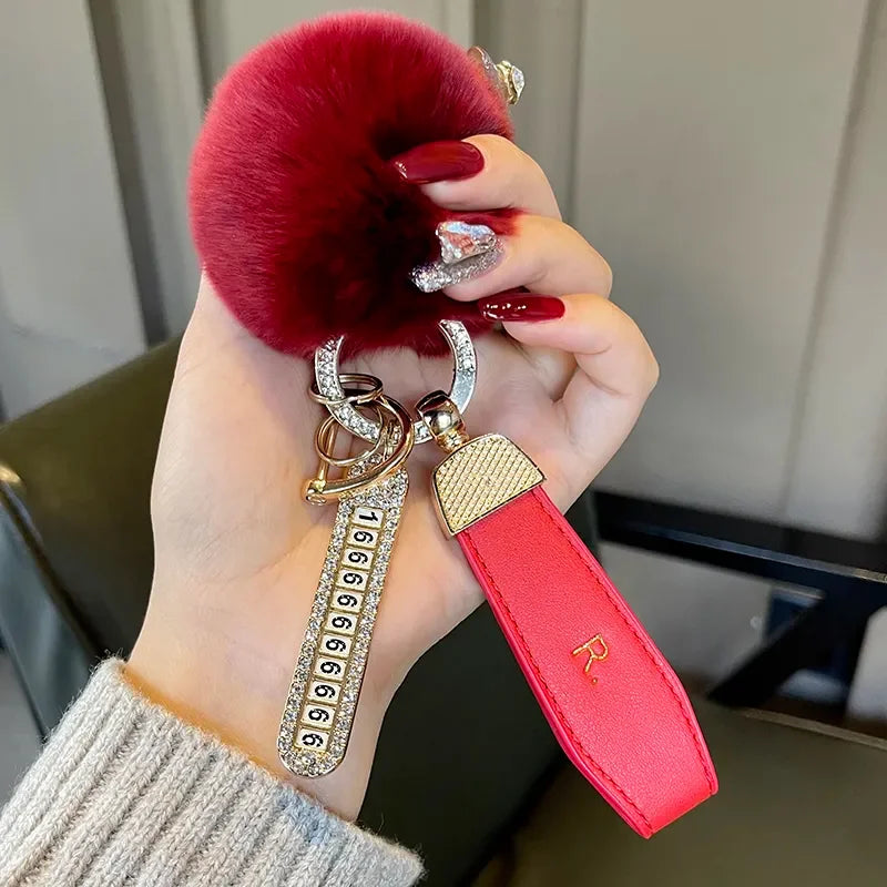LUX Fur Keychain