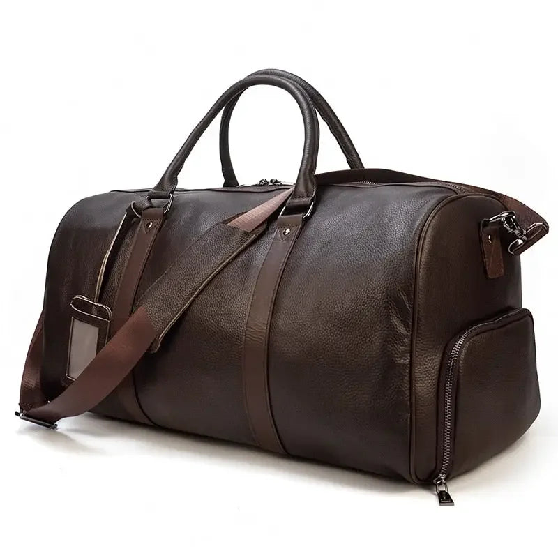LUX Genuine Leather Travel Bag