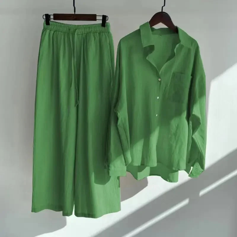 Momma Linen Pajamas