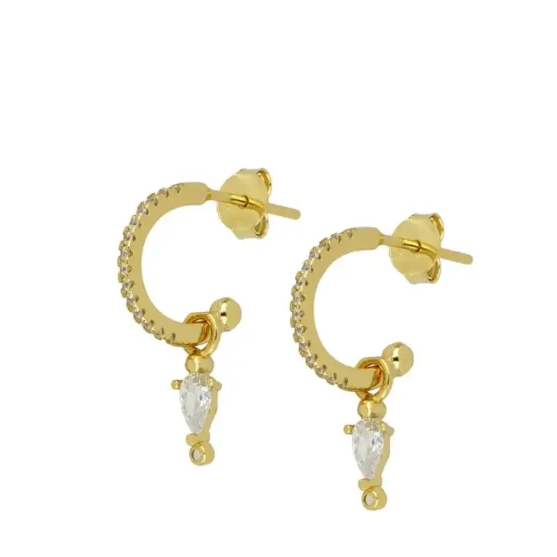 Cubic Zirconia Fashion Stud Earings (Mix and Match)
