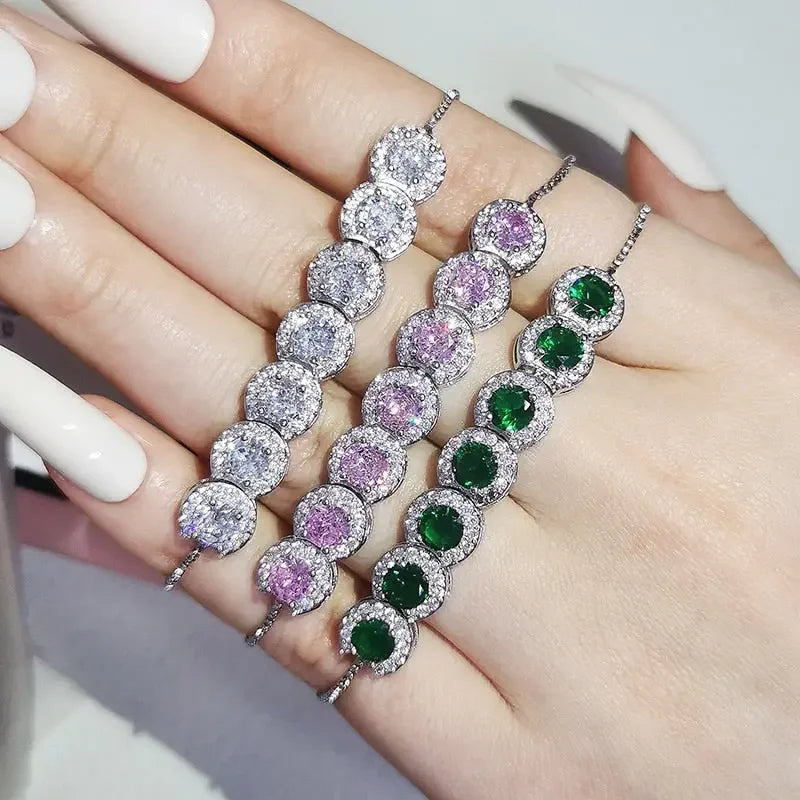 Iced Out Tennis Bracelet Collection