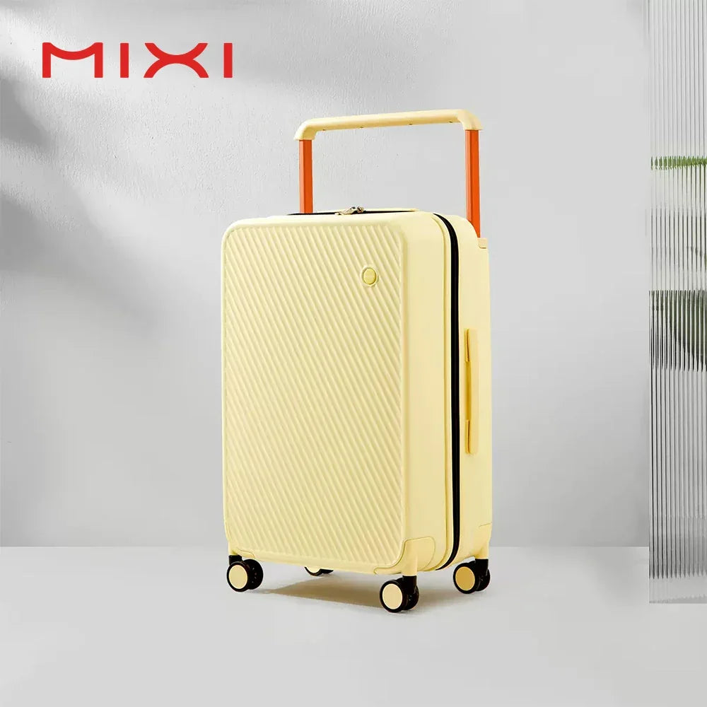 Wide Handle Suitcase 24" Travel Luggage