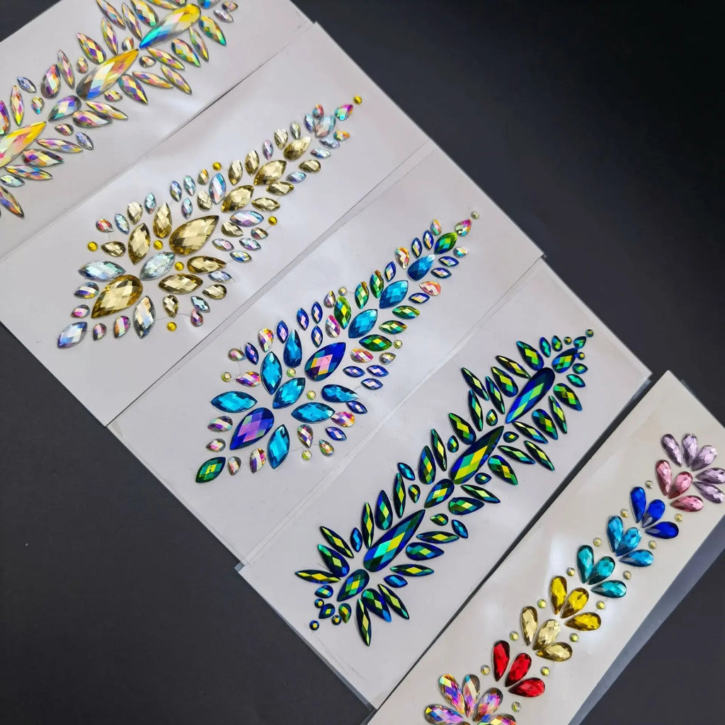 EDM 3D Crystal Stickers