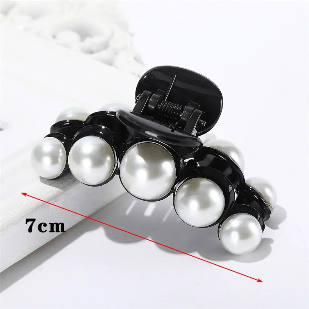 Giant Pearl Acrylic Hair Clip