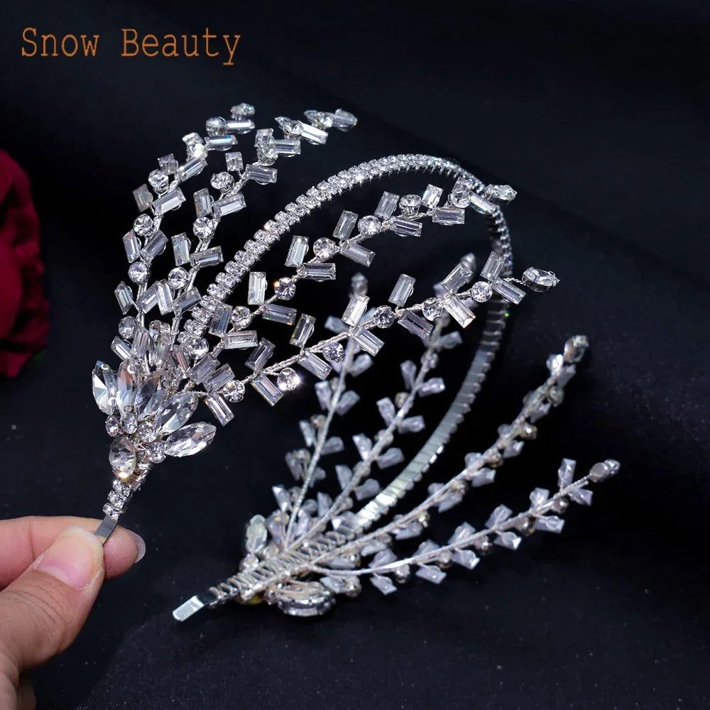 Luxury Rhinestone Bridal Headband