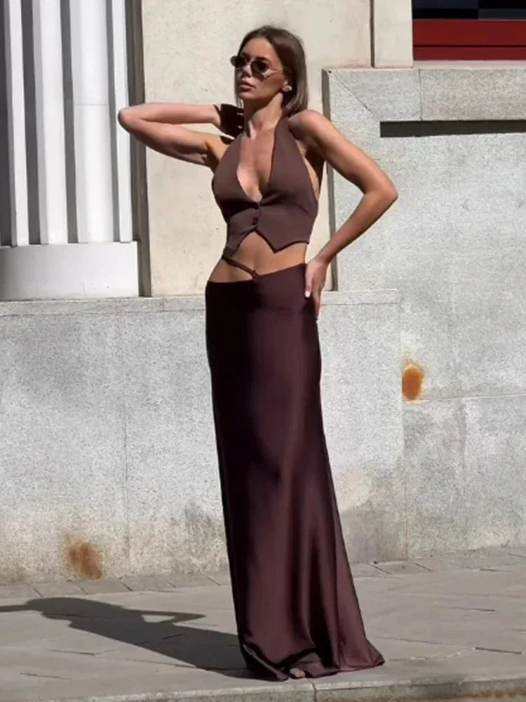 Sedona Soft Cotton Crop Top & Skirt Set