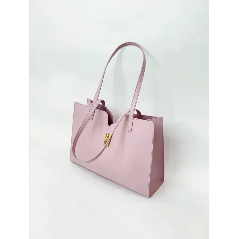 LUX Shopper Leather Shoulder Bag