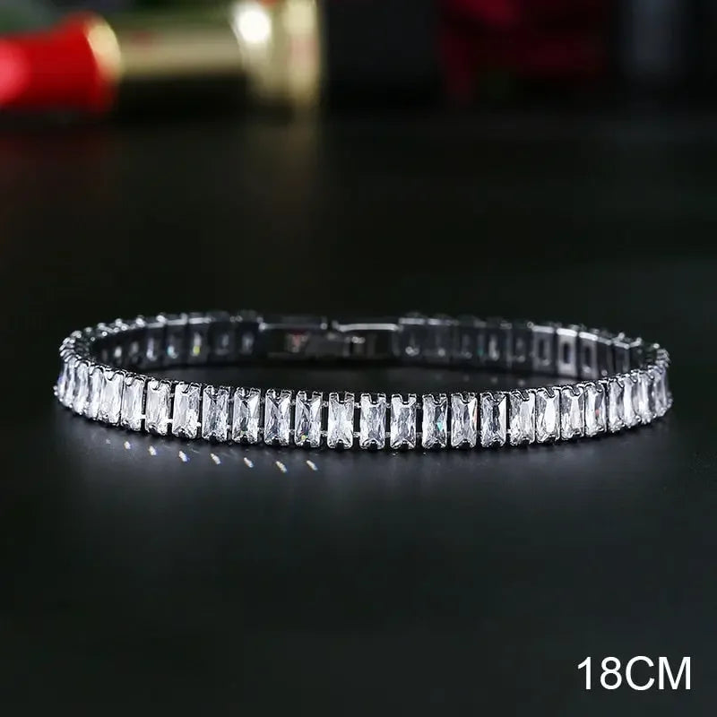 Iced Out Tennis Bracelet Collection