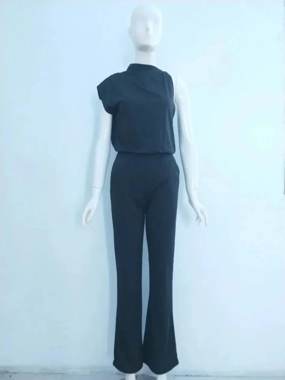 LUX Designer Wide Leg Jumpsuit