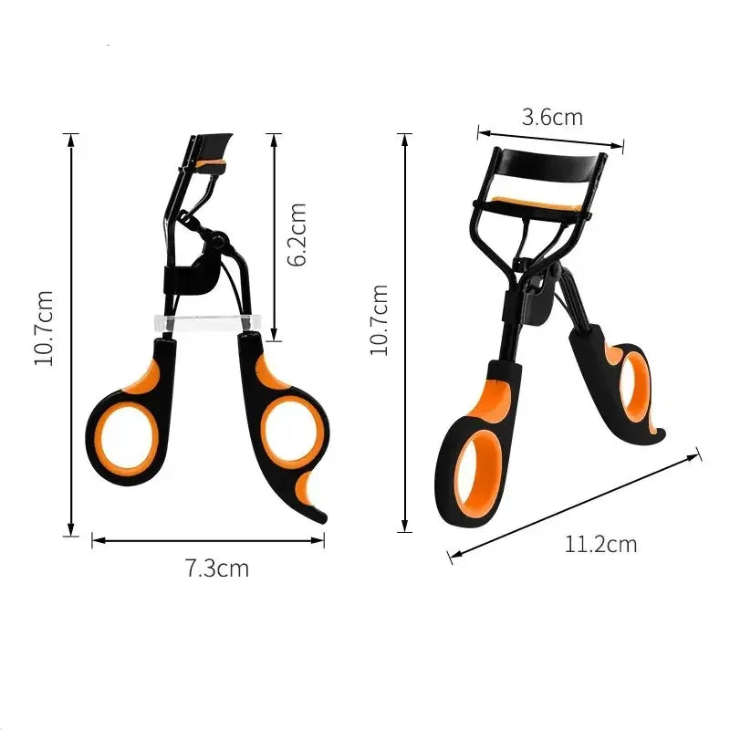 Professional Eyelashes Curling Tweezers Clips Eyelash Curler for Women Long Lasting Eyes Fits All Eye Shapes Make Up Accessories