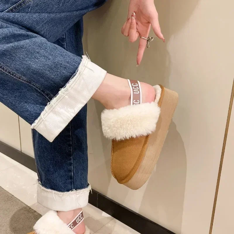 Women's Platform Slippers