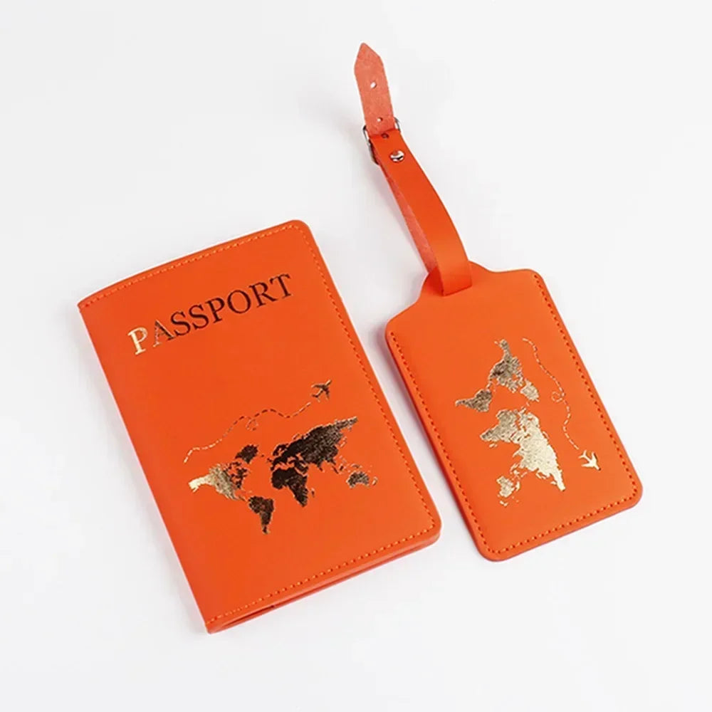 Traveling Accessories for Men/Women Waterproof Soft PU Leather Passport Cover  ID Bank Cards Holder Money Coin Organizer Pouch
