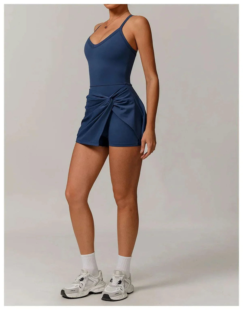 Tennis Crossback Push Up Dress