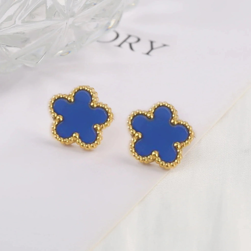 Hot Sale Stainless Steel Laser Five Leaf Flower Petal Adjustable Clover Bracelet Classic for Woman Girl Brand Jewelry Party Gift