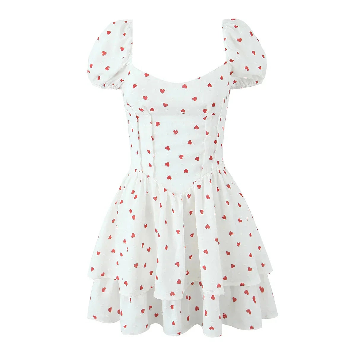 Jasmin Puff Sleeve Summer Dress