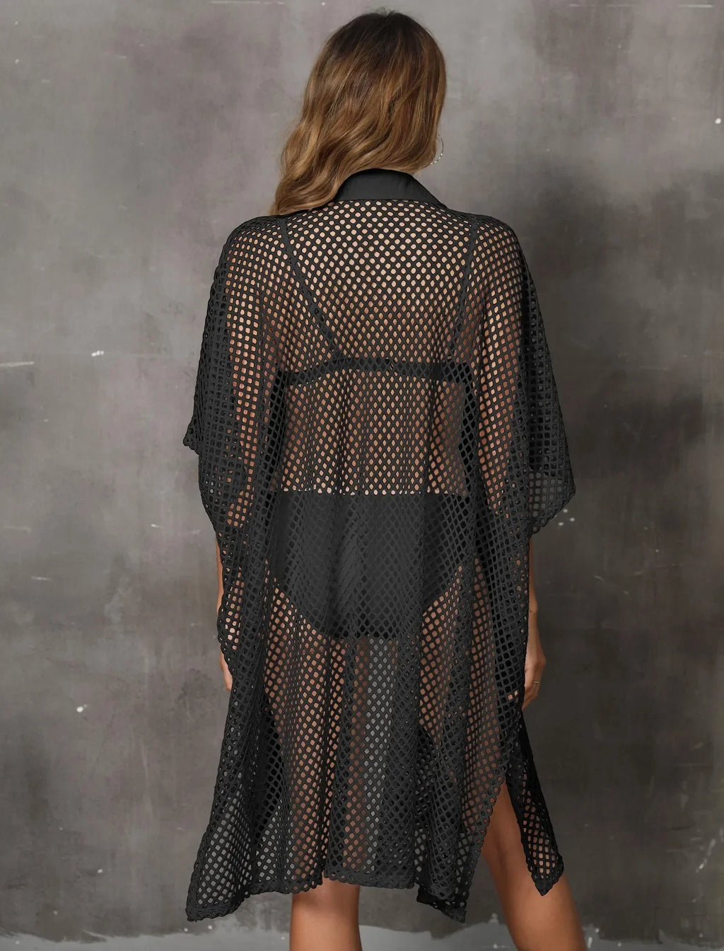 Prima Sexy Mesh Beach Kimono