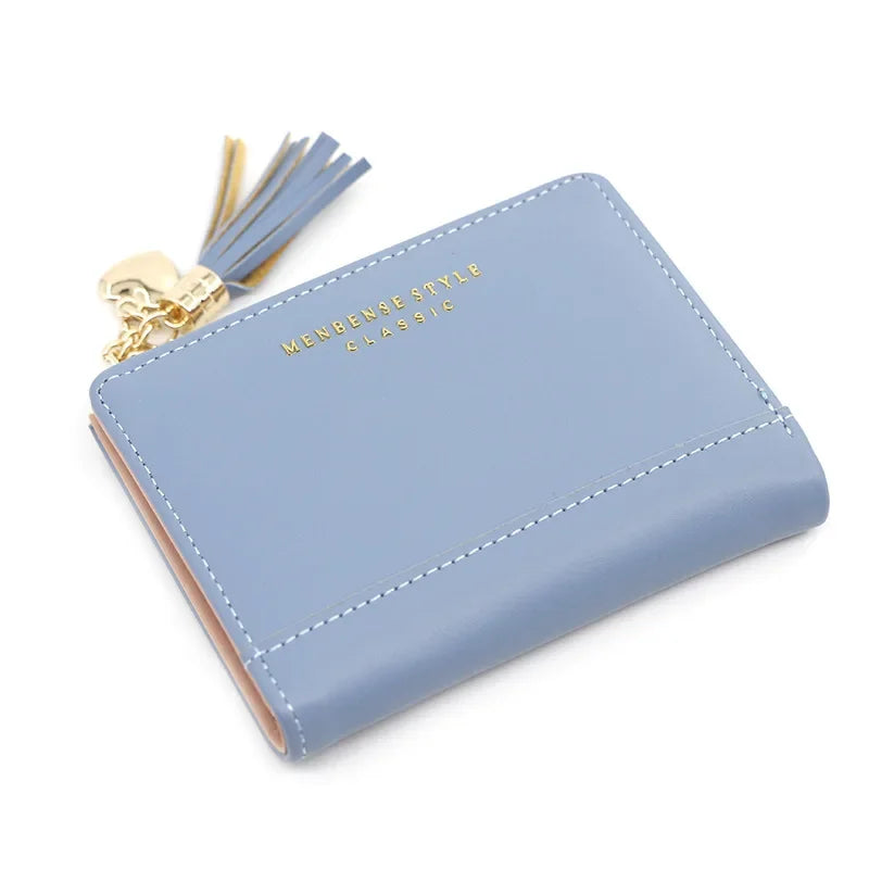 Women's Wallet Short Women Coin Purse Fashion Wallets For Woman Card Holder Small Ladies Wallet Female Hasp Mini Clutch For Girl