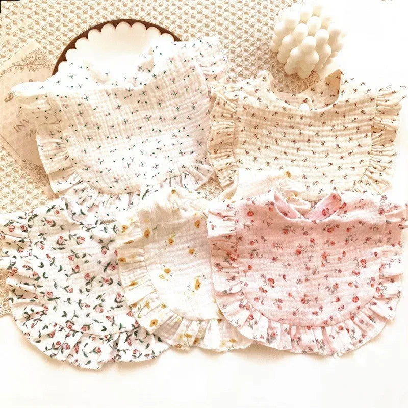 LUXBABY Newborn Bibs