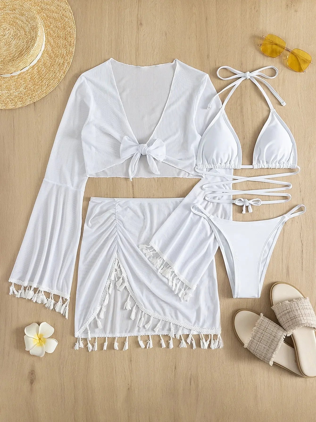 Cancun Bikini Swimsuit & Cover Up Set