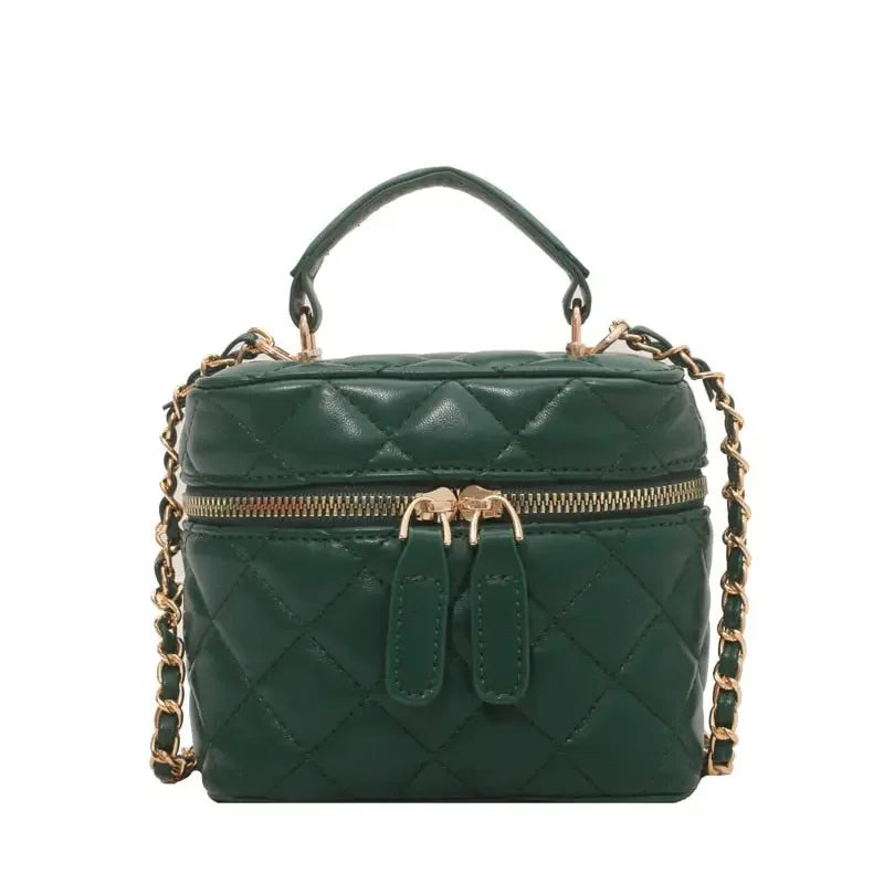 Luxury Mini Box Crossbody Bags for Women Sling Bag Brands Small Chains Shoulder Bag 2022 Square Purses and Handbags Tote Clutch