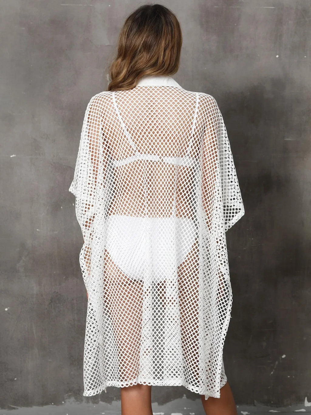 Prima Sexy Mesh Beach Kimono