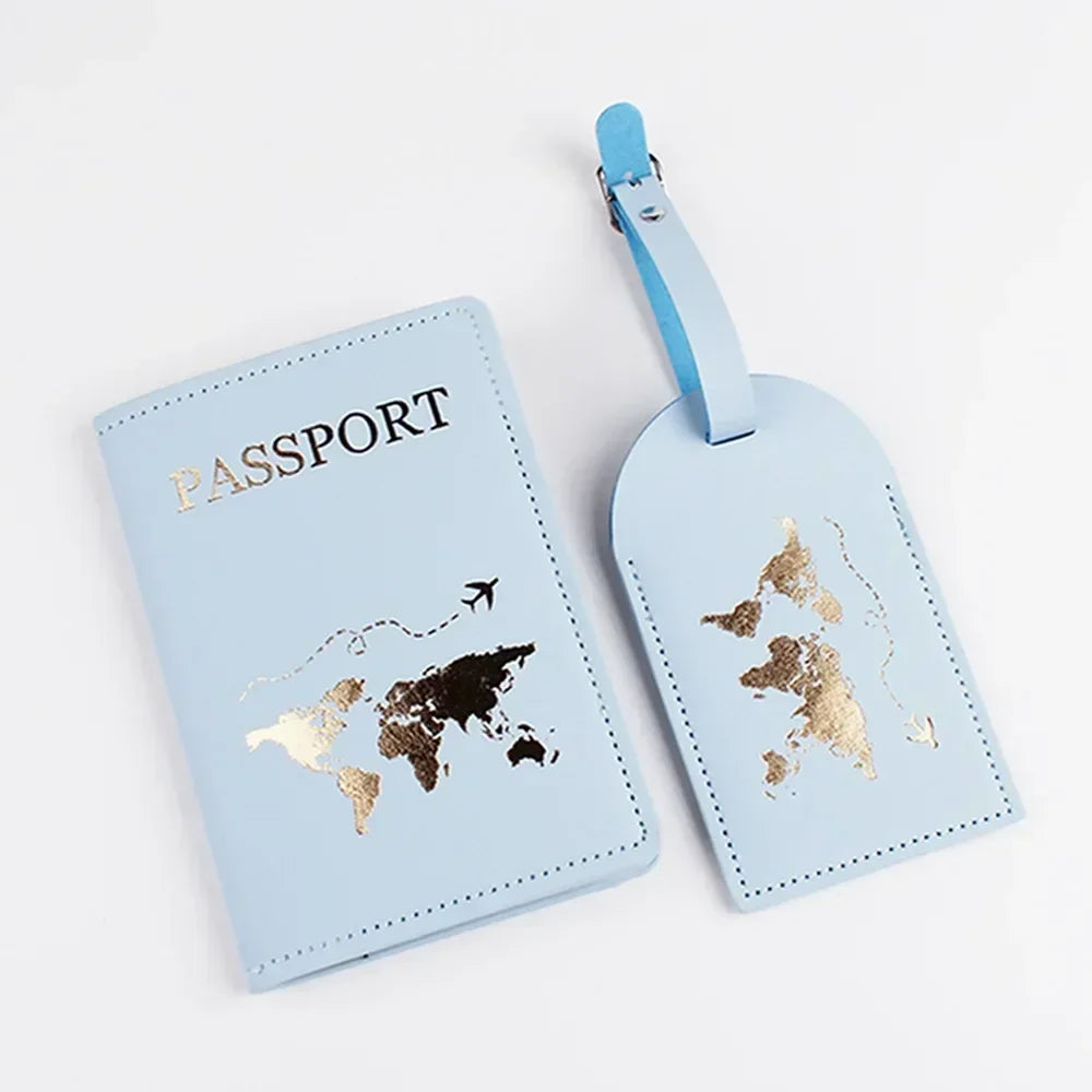 Traveling Accessories for Men/Women Waterproof Soft PU Leather Passport Cover  ID Bank Cards Holder Money Coin Organizer Pouch