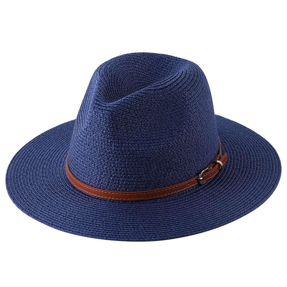 Panama Women/Men Wide Brim Beach Hat UV Protection