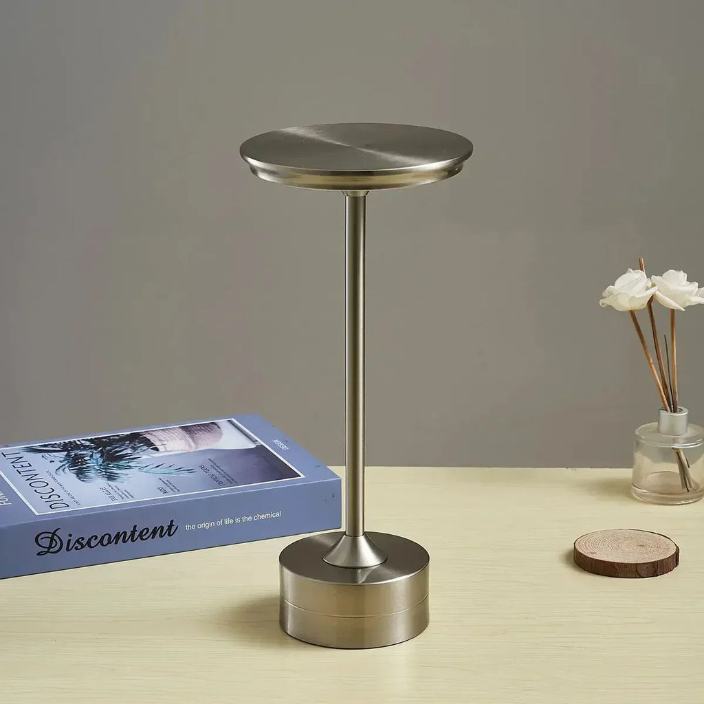 Wireless Table Lamp With Touch Sensor (Rechargeable)