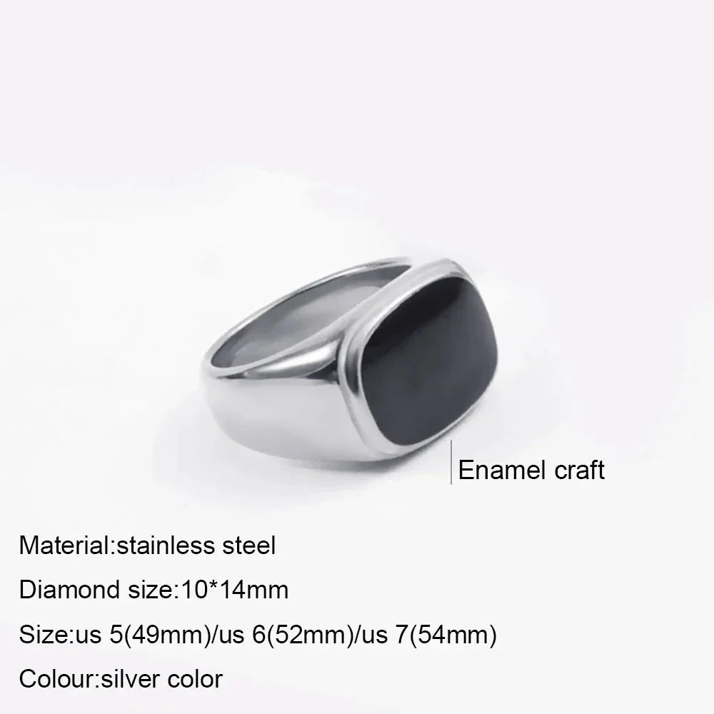 Fashion Ring 316L Stainless Steel Ring Anillo Ringen Mujer Women Rings Bague Couple Matching Jewlery Fashion Gifts Do not fade